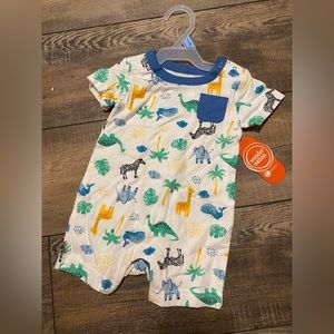 3-6 month animal romper.